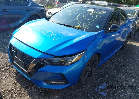 2021 Nissan Sentra Sr Xtronic Cvt from USA, damaged, VIN 3N1AB8DV1MY319487